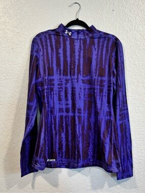 Under Armour - Violet Patterned Long Sleeve Cold Gear